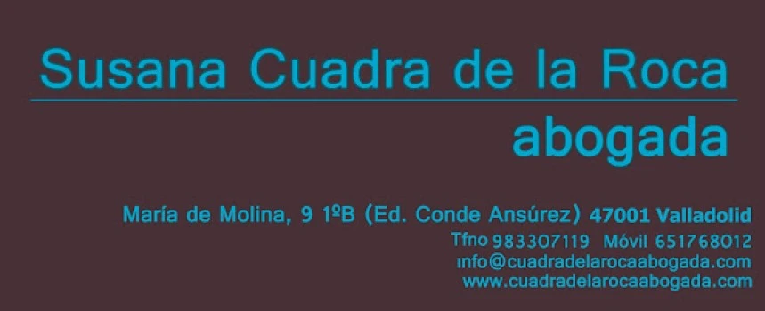 Susana Cuadra de la Roca - Abogada