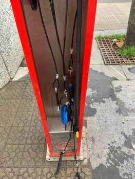 Estación de limpieza y autotaller de bicicletas