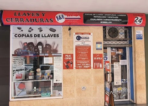 j&amp;e llaves y cerraduras.