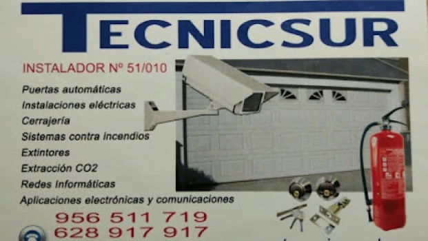 Tecnisur Ceuta, Matenimientos E Instalaciones SL. Seguridad, Extintores, Puertas Automáticas.