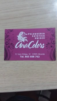 PELUQUERÍA ANACOLORS
