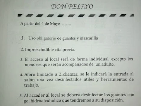 Don Pelayo peluquería de caballeros