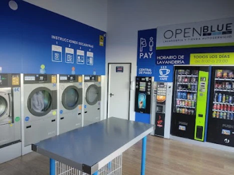 Lanvanderías autoservicio OPENBLUE